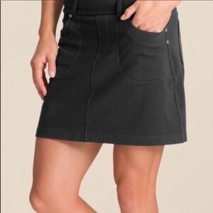 Athleta Black Betonna Classic Mini Skirt Skort S